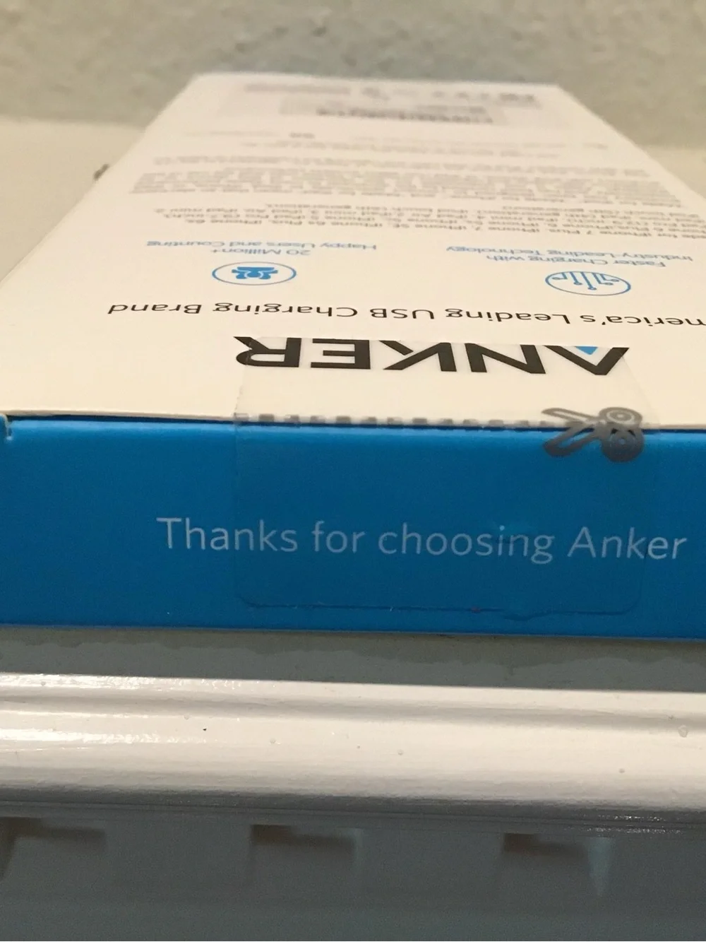 Anker Power Core Slim 10000. Model #A1229014. UN Black iteration 4.
